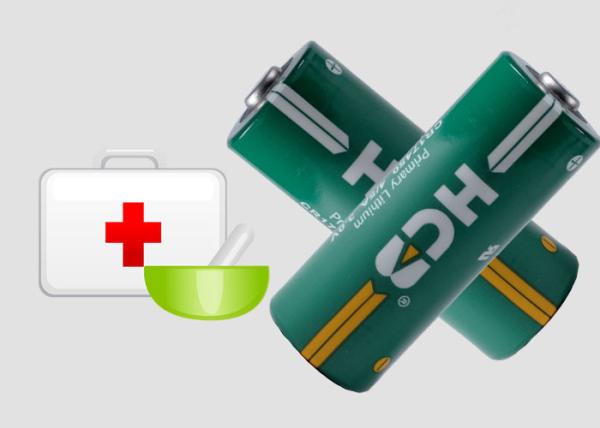 3.0V 4/5A CR17450 Non-Rechargeable Li-MnO2 Cylindrical Batteries 2200mAh for security alarms
