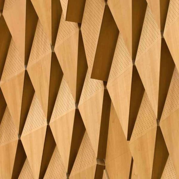 OEM Painéis acústicos de arte de baixa emissão absorventes de som Materiais sustentáveis