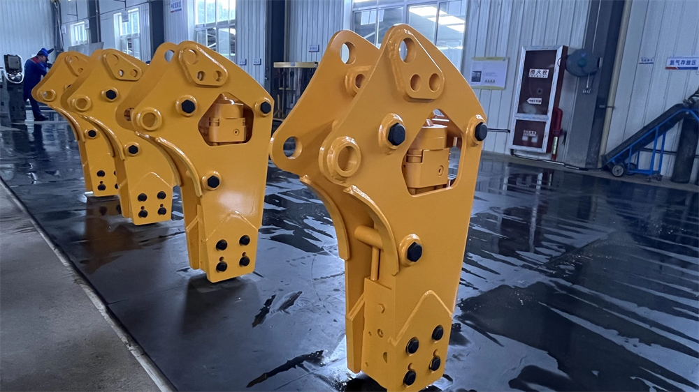 MSB Pierre entièrement hydraulique jack Hammer Breaker Excavator Attachment 3-9 Tonnes Pour l'exploitation minière