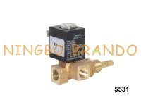 Type de 5531 CEME vanne électromagnétique en laiton réglable pour le gaz naturel 220VAC 24VDC de charbon