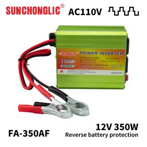 350W 12V to 110V 60Hz Modified Sine Wave Power Inverter for Off Grid Use