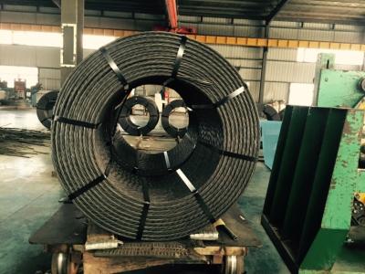 Hot Rolled PC Steel High Carbon Wire Rod For Airport Hangers 0.5 12.7mm / 0.6 15.24mm
