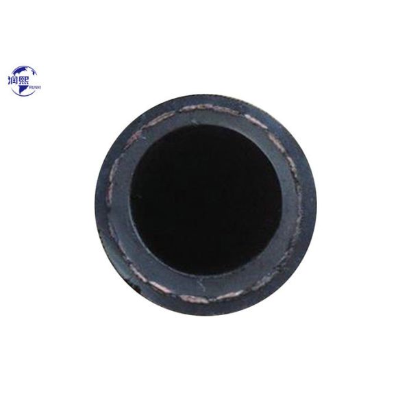 Oil/Water Resistant Rubber Cover Textile Wire Braided Flexible Hydraulic Hose  EN 854 2TE
