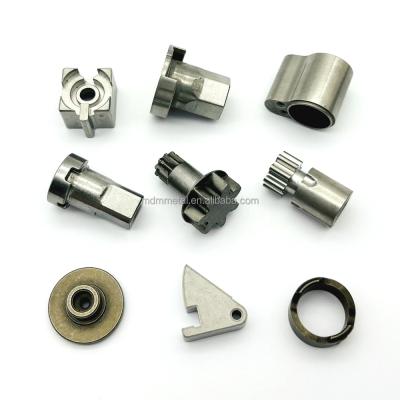Metal Injection Molding Solid Sintered Brass Bushing Metal Gears Assembly
