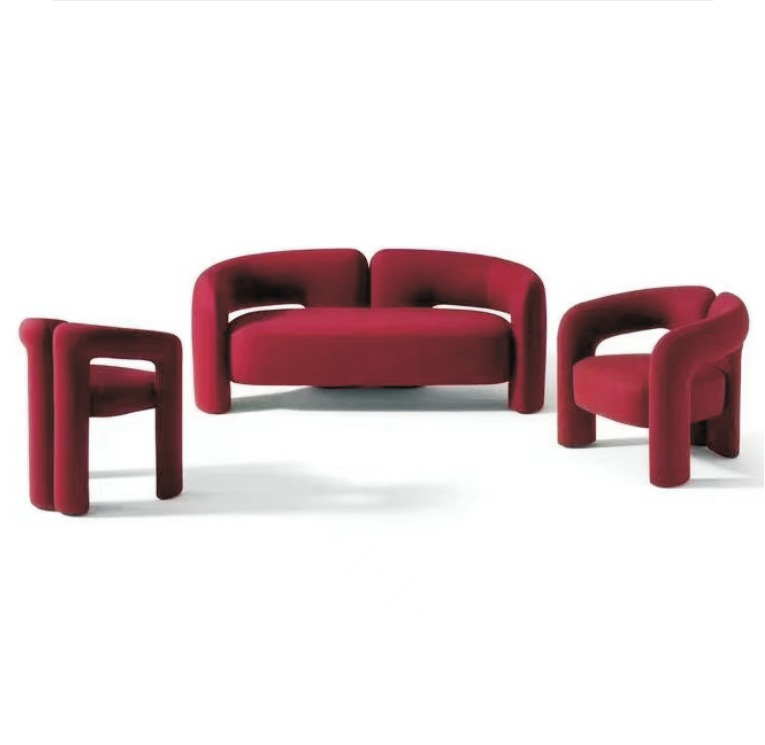 Fabric Living Room Balcony Double Lounger Reclining Sleeping Leisure Adult Noon Break Lazy Person Sofa