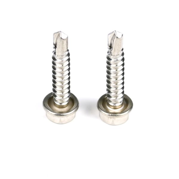 Металлические винты для самосверливания с шестигранной головой с измерительной системой INCH и нержавеющей стали