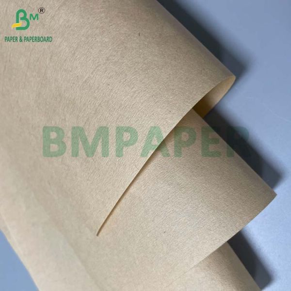 Natural Wood Pulp Crepe Surface 40g 50g Coffee Filter Paper Roll Bleached