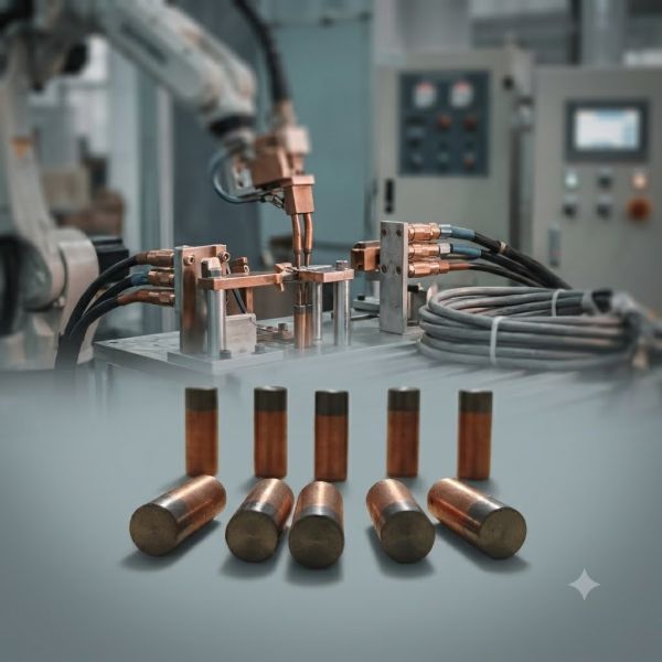 High Hardness Anti-Corrosion Stable Resistance Tungsten Inlaid Electrode for Spot Welding