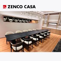 Conjunto de mobiliário para salas de reuniões de hotéis, feito de madeira e materiais de couro de alta qualidade