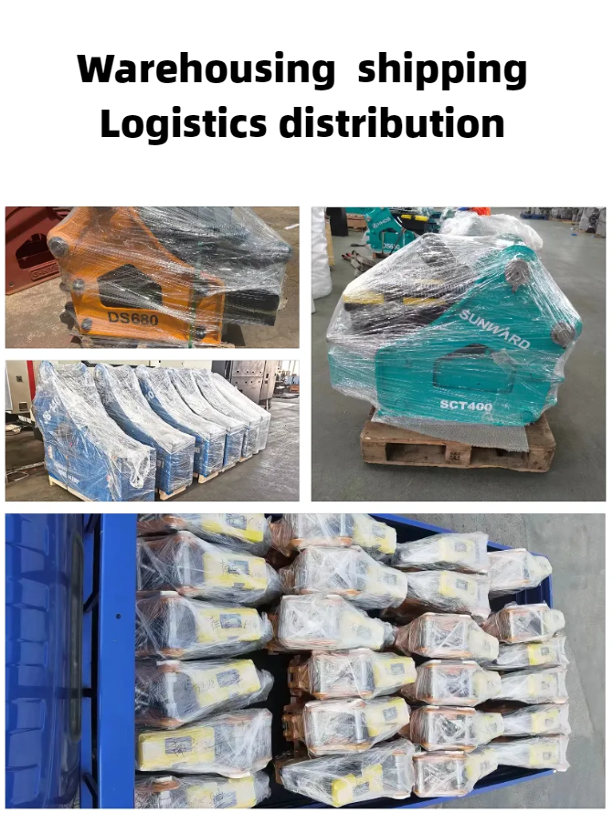 Triangle Side Type Excavator Breaker Hammer 300kg With Intelligent Breaking Technology