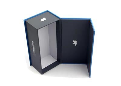 Couvercle magnétique fait sur commande d'aileron de boîte de chaussures de carton de fermeture pour le paquet de chaussures de bébé