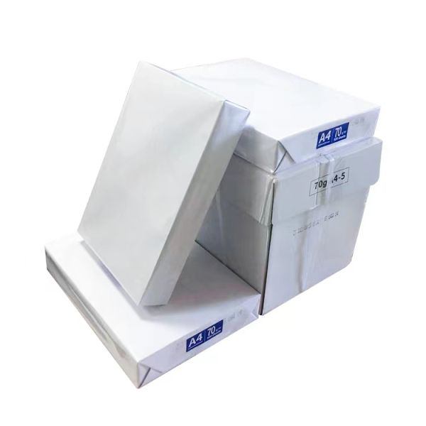 Wholesale Supplier Offers A4 Copy Paper in High White for Various Office Needs.