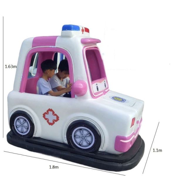 110V 220V 230V 350W Plaza Playland Bumper Cars Ride OEM 120KG