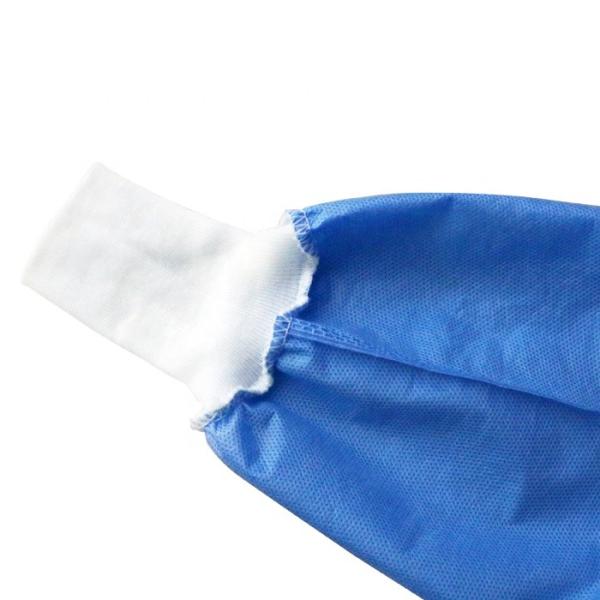 Waterproof 35 40gsm Disposable SMS Surgical Gown