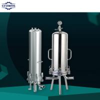 Bière de précision 10 pouces ss316 316l cartouches simples ou multiples boîtier de filtre à eau en acier inoxydable