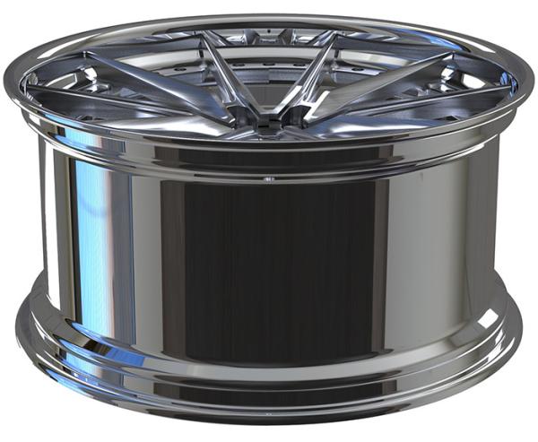 2 Piece Polish A6061 T6 Alloy Wheels 20 X 9 For Audi RS5 5x112