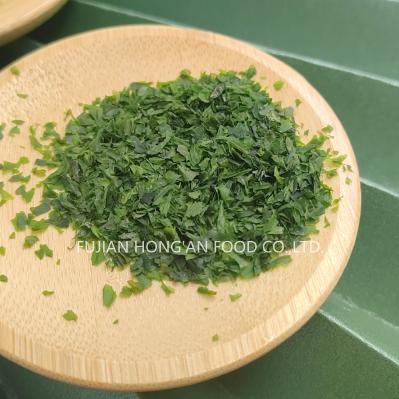 Cuisine Seasoning Dried Green Sea Moss Laver Dried Sea Lettuce Crispy Texture High Vitamins