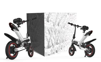 Mini Smart Folding Electric Bike Triangular Stable Stucture Design Energy Saving