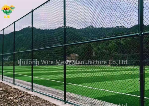 9 Gauge Chain Link Wire Fence With 2Mesh,7ft x 30ft Basketball Field