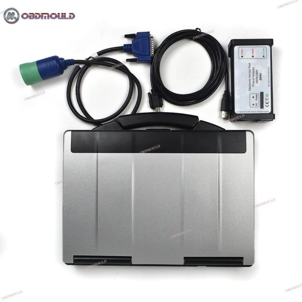 CNH DPA5 EST V8.6 V9.9 Agricultural Machinery Diagnostic Instrument Detector With CF53 Laptop