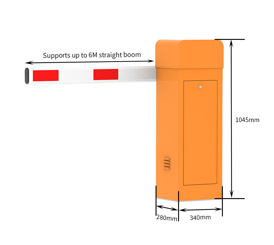 HCW CW203 DC Brushless Automatic Barrier Gate for Parking Lot Access Control