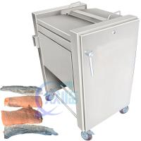 Fabrica de vendas directas de vários tipos de produtos do mar Equipamento de aço inoxidável Pequena máquina de descascar peixes