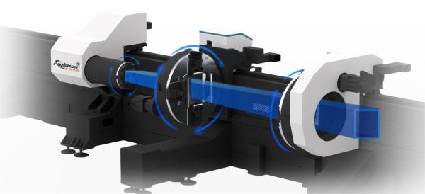 Système de contrôle FSCUT technologique avancé Machine de découpe laser à tubes pour la découpe CNC