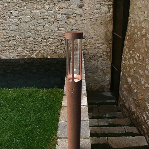 Weatherproof IP65 Corten Steel Garden Lights With 6-8 Hours Charging Time For Outdoor Spaces