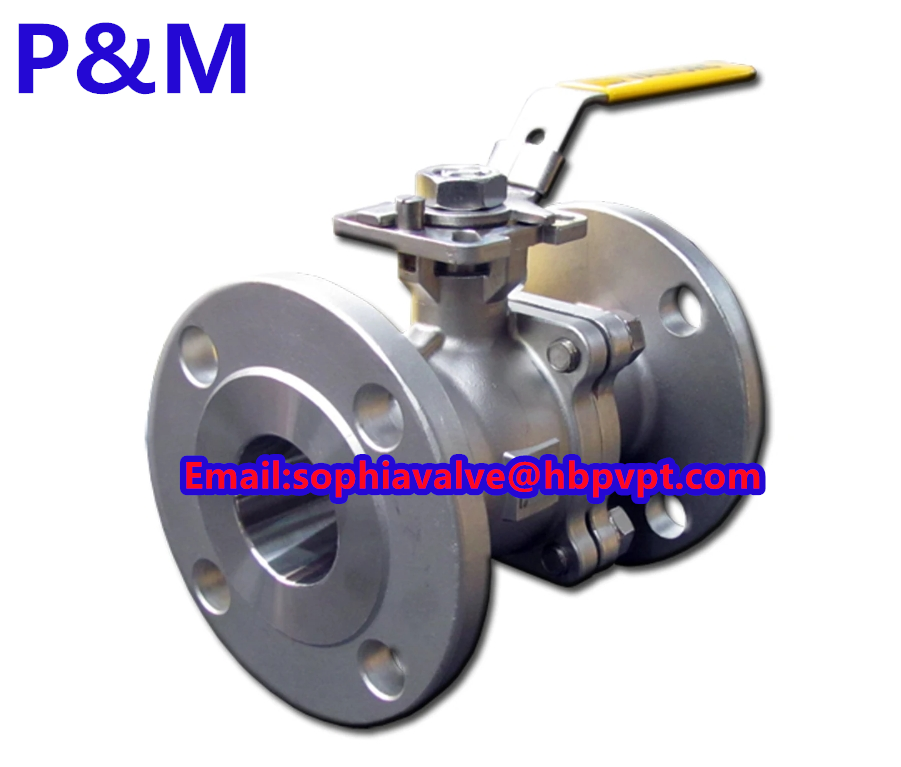 stainless steel 2-pc JIS ball valve