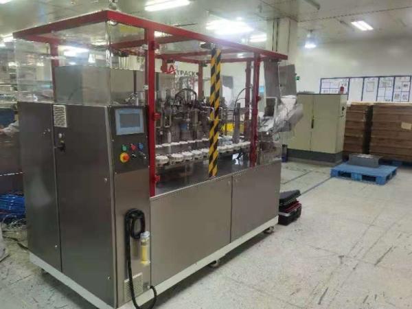 4 Head Filling Nozzle 253mm Tube 60 Ppm Filler And Sealer