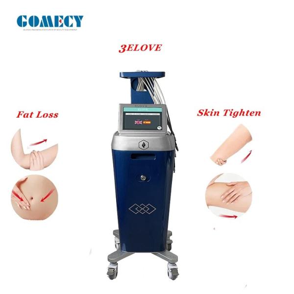 pele do Rf do vácuo do gomecy 3elove Ems que aperta a máquina da beleza da perda de peso corporal do laser de Lipo