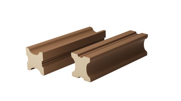 2.9M 40 X 25 Composite Decking Joist Solid WPC Plastic Outdoor Floor Decking