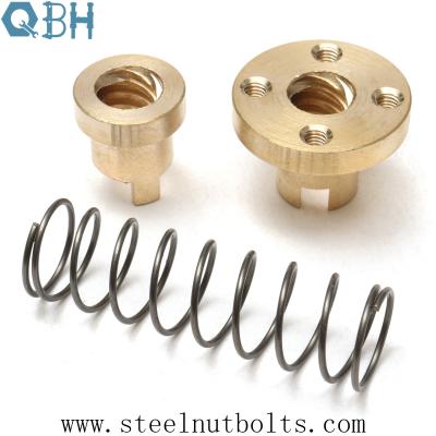 CNC que processa o cobre Rod rosqueado de bronze M8 M10 M12 M16 do ACME