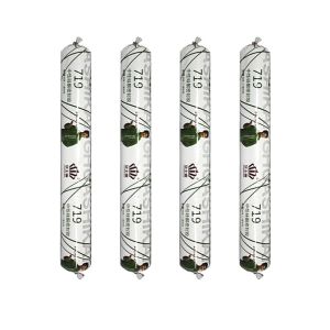 Нейтральный устойчивый к погодным условиям герметический герметик Силиконовый строительный водонепроницаемый Черный