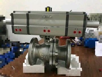 Double acting 180 Degree Pneumatic Rotary Actuator control valve