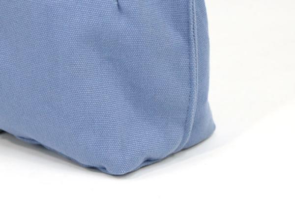 Denim Blue Eco Friendly Tote Bag For Supermarket