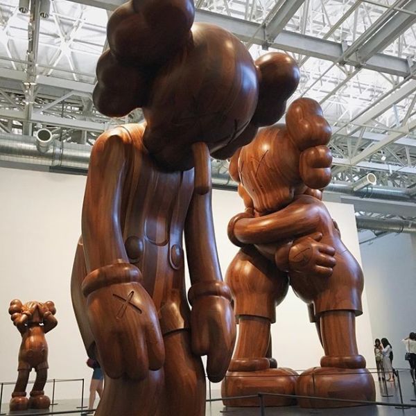 Inspired Aesthetic Large Wooden Bear Sculptures With Hardwood Beech Material