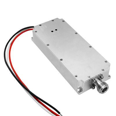 Módulo de interferência de rádio anti-drone de alta potência de 100W 50dbm de banda larga de tipo N GaN 400-700mhz