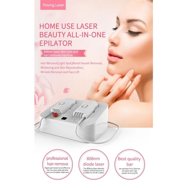 10*12m m 10 equipo permanente del retiro del pelo de las barras 2000W