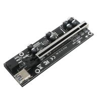 009S más la canalización vertical 1x de PCIE a la explotación minera gráfica de Rfor Bitcoin GPU de la extensión 16x para Bitcoin