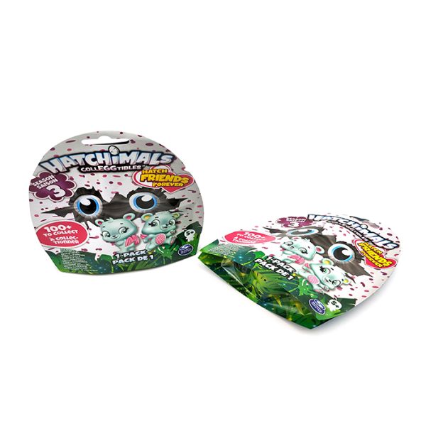 Special Shaped Pouch Flexible Packaging Bags Plastic Food Bag Cute Printing With Hole