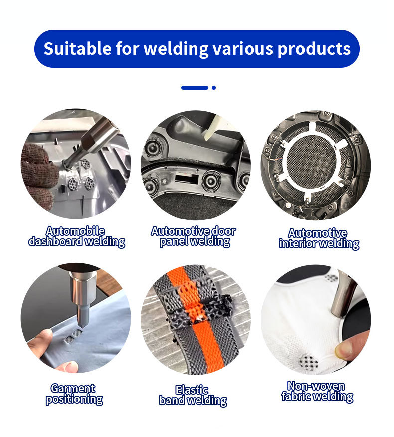 Portable Ultrasonic Plastic Welder Designed Specifically For Automotive Interior Welding