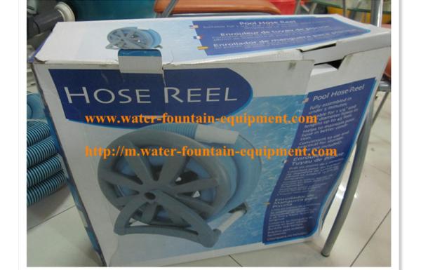 Plastic Swimming Pool Vacuum Hose Reel For 1 1/4 and 1 1/2 Hoses
