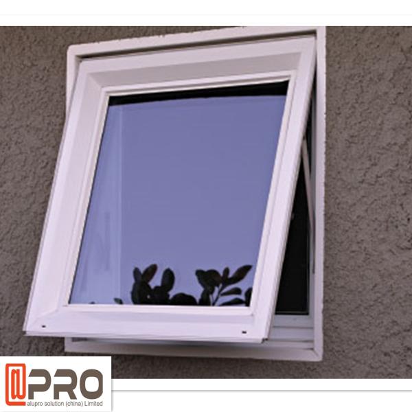 O toldo de alumínio Windows da vitrificação dobro/a parte superior de alumínio toldo superior da grelha da janela de alumínio de Hung Roof Window ISO9001 pendurou