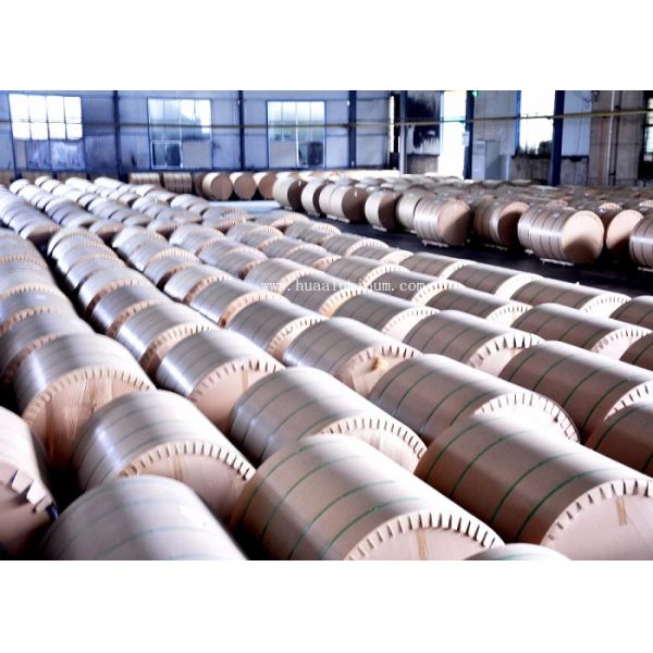 50mm Width Color Coated Aluminium Coil , ISO9001 3003 Aluminum Coil