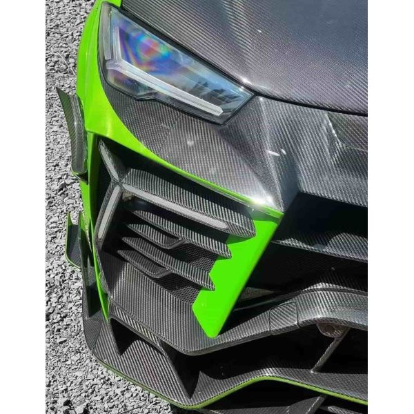 Mansor Style Carbon Fiber Body Kit Lamborghini Urus Front And Rear Bumper Spoiler Hood