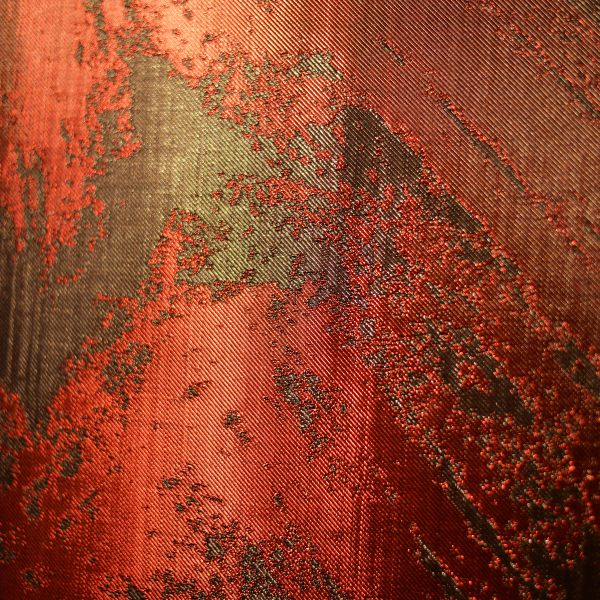 Architectural Decorative Metal Artwork Modern Ember Inspired Mesh Design
