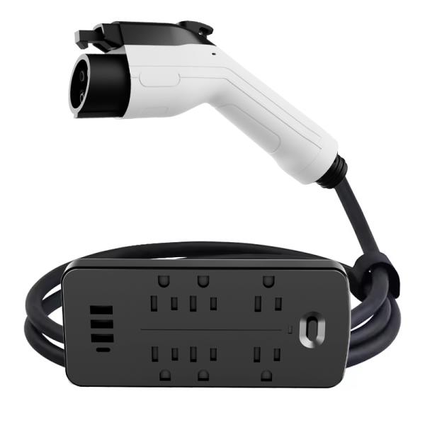 Olink Vehicle To-load Ev Charging Adapter 16A J1772 V2L Adapter with Bar Plug