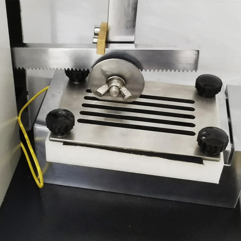 UP-4004 Gloves Cutting Tester EN388 ISO 13997 Compliant with 5N~50N Adjustable Test Load and Precision Pressure Sensor