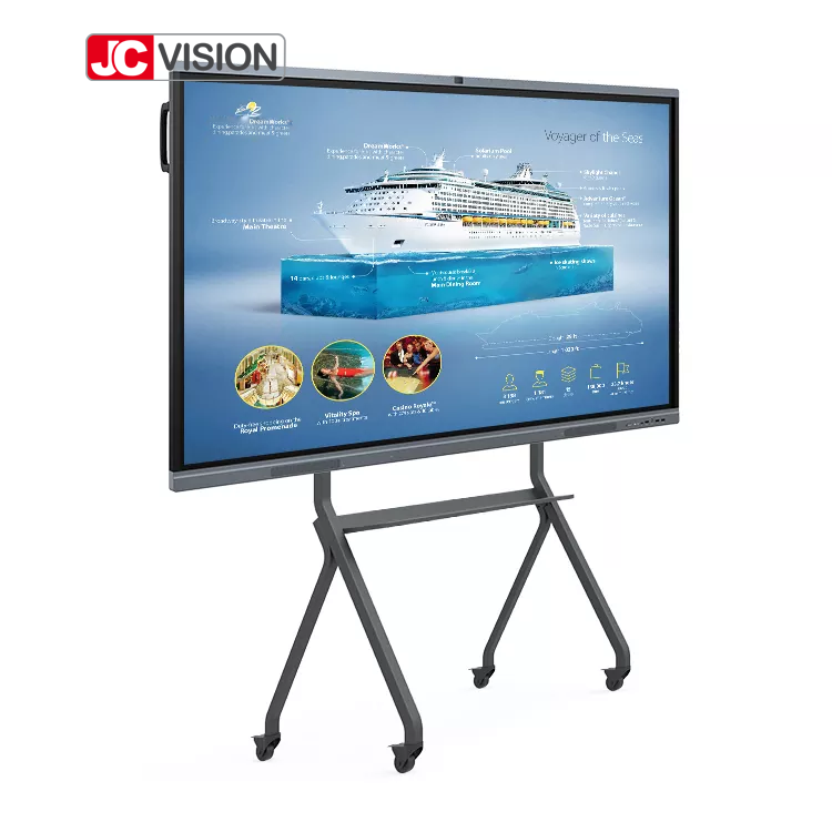 JCVISION Smart Board Interactive Flat Panel Multi Size Teaching All In One Solution